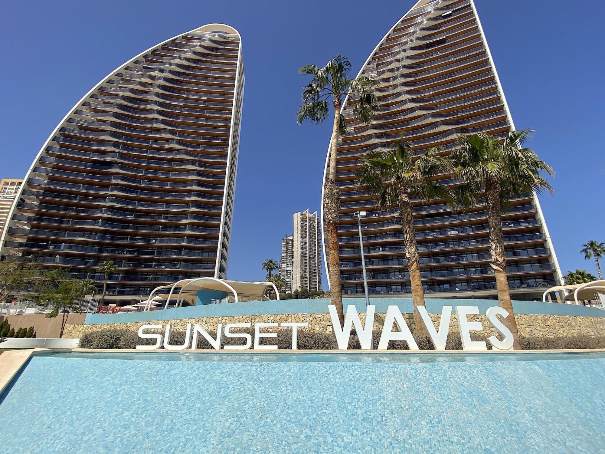Lujoso Apartament Con Impresionantes Vistas Al Mar Benidorm Exterior photo